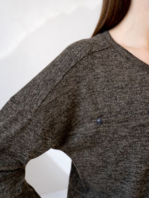 Джемпер жен.арт.417-2,коричневый - Binita фото 10