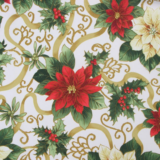 Скатерть Доляна Праздничные украшения 145*220 см, 100% п/э  фото 5