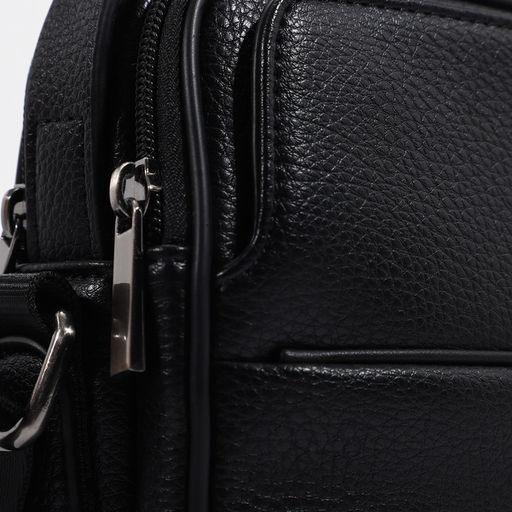 Сумка мужская, цвет черный - Simaland фото 4