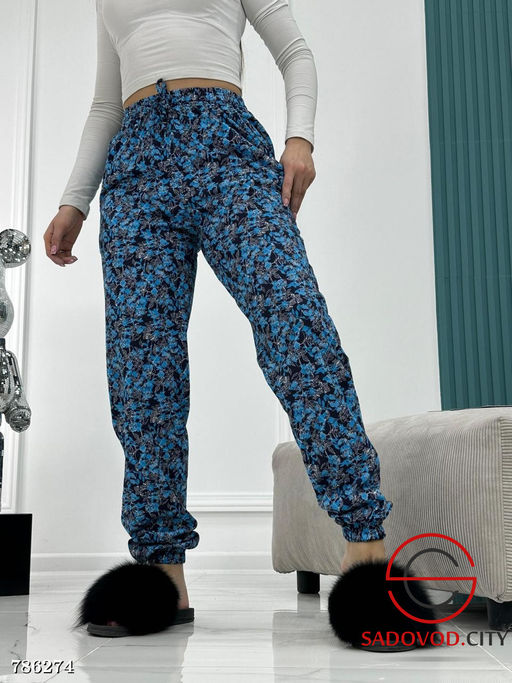 Штаны домашние с принтом - Bruno фото 6