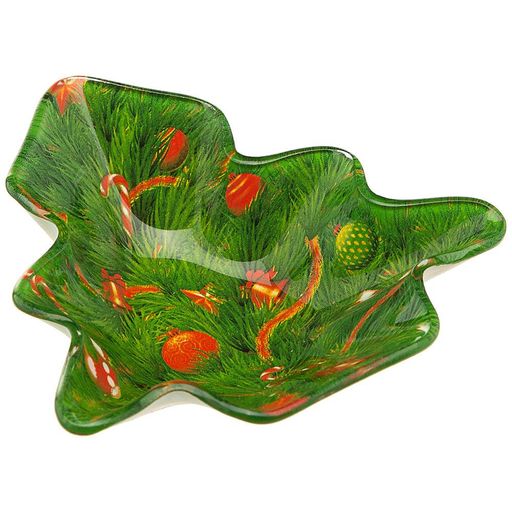 Цена за 12 шт. БЛЮДО ДЛЯ СЕРВИРОВКИ КОЛЛЕКЦИЯ РОЖДЕСТВЕНСКАЯ СКАЗКА10СМ - Lefard фото 2