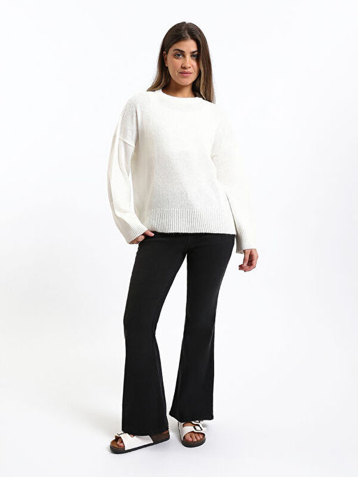 Flare Kad?n Jean Pantolon