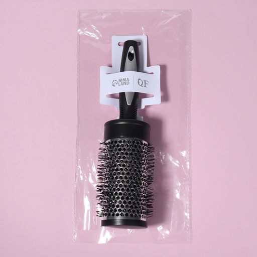 Брашинг для волос, продуваемый, d=55/70 мм, 24 см, чёрный