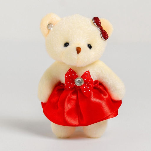 Цена за 12 шт. Мягкая игрушка «Медведь», 11 см, цвет МИКС