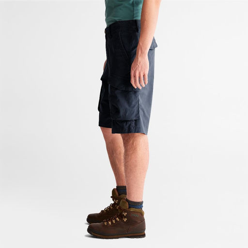 Шорты Timberland TFO Cargo Short Twill Relaxed темно-синие  фото 3