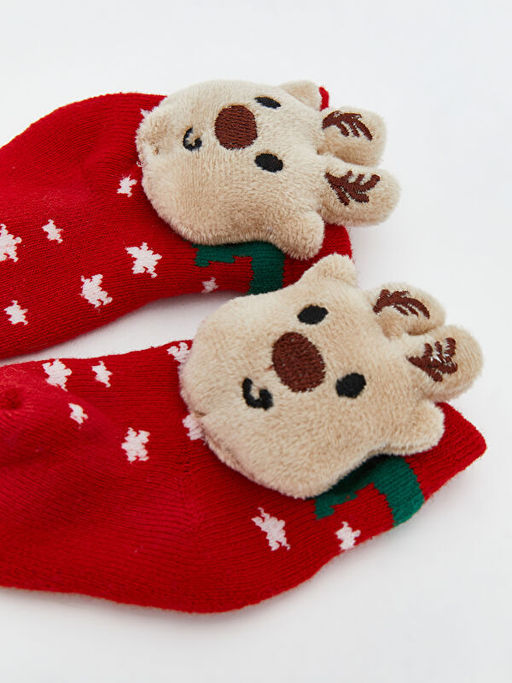 Y?lba?? Temal? Erkek Bebek Ev ?orab?