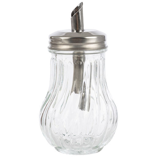 Сахарница с дозатором 13,5 см, стекло арт. А2081, ВВА5 (576939, 667644)
