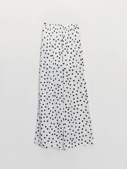 Широкие брюки с резинкой на поясе ZR2605022101-246 / Zarina