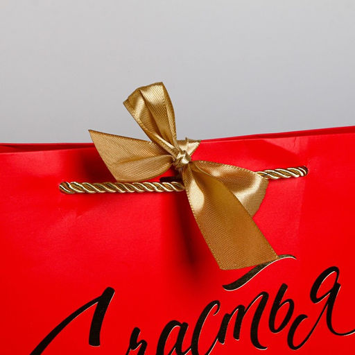 Пакет подарочный, упаковка, Любви, 26?25?11 см