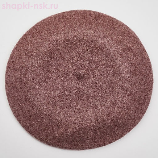 Берет Меланж фетр без отделки 11 Берет женский (56-58)