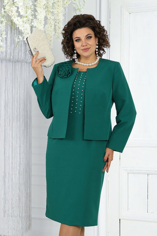 Платье Ninele 7431-Р темно-синий - Mira fashion фото 53