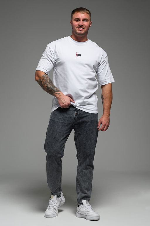 Футболка мужская 8507/1 оверсайз