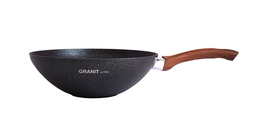 ЛА_АП_GRANIT ULTRA (blue) Сковорода wok 280/95мм с ручкой арт.свкгг280а