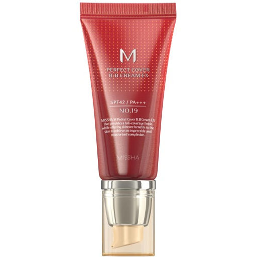 MISSHA М Perfect Cover BB Cream EX Тональный BB крем Идеальное покрытие SPF42/PA тон 19 Cool ivory 50 ml  фото 8