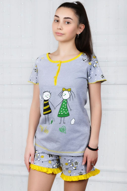 Арт. 8220 Пижама с шортами 38-44 - 5+3 фото 4