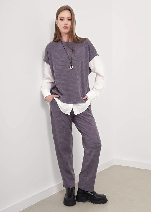 157000/186ввэ Джемпер женский (ЧЗ)