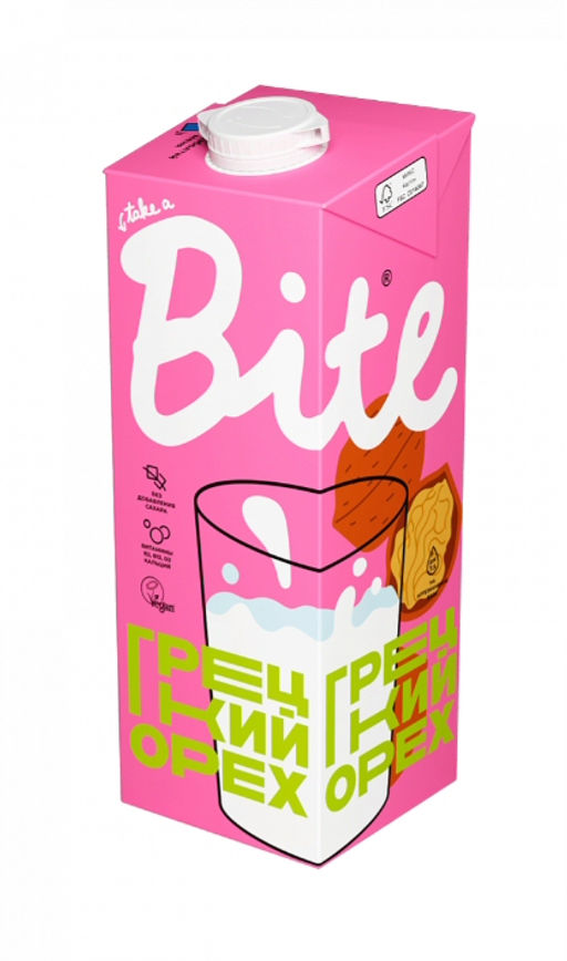 СКИДКА 17%! Молоко грецкого ореха ультрапастеризованное 1л - Take a Bite фото 2