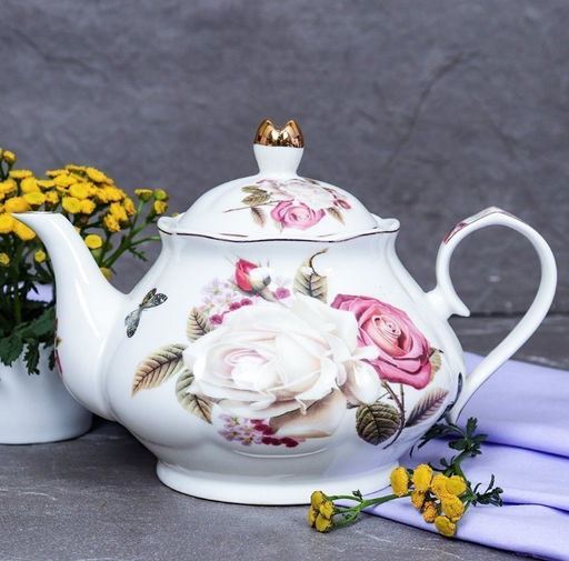 Чайник заварочный 800 мл фарфор арт. GF1/2/3/4/-F31-TP (713920, 713921, 713922, 713919,729969)