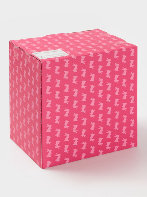 Конфетница Доляна «Зайка», 450 мл, 20×13×16.3 см, доломит, белая