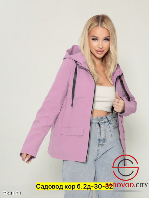 Ветровка с капюшоном женская - Bruno фото 3