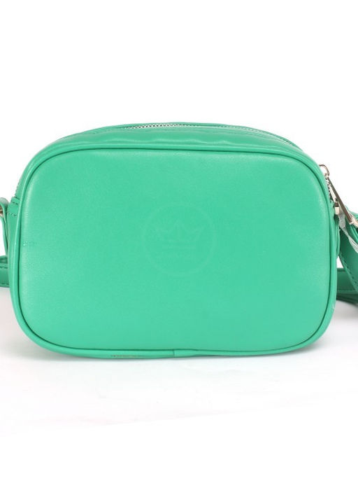 Сумка женская искусственная кожа DJ-6943-1-GREEN, 2отд, плечевой ремень, зеленый SALE 253985 - Adelia фото 7