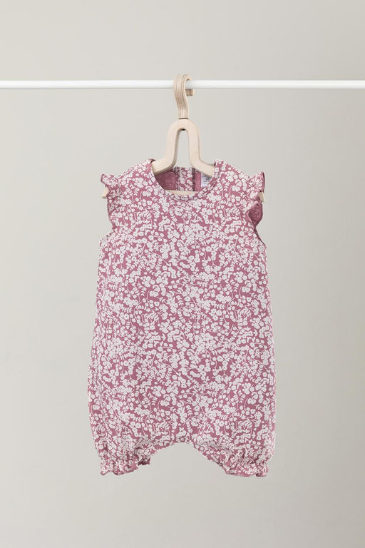 Crockid _ К 6176/пепельная роза,мини листики полукомбинезон (песочник) яс