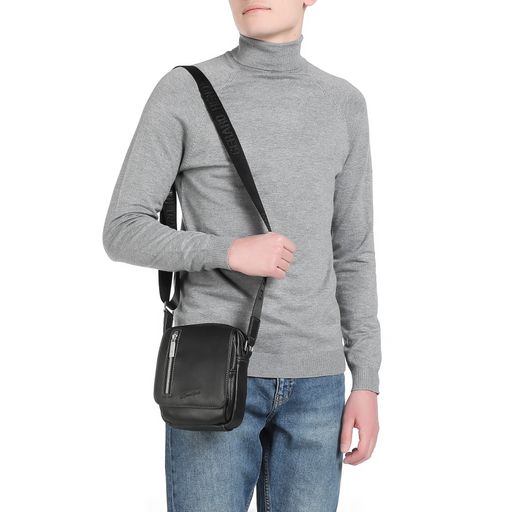 Мужская сумка через плечо GERARD HENON Артикул 878632, черный  фото 6