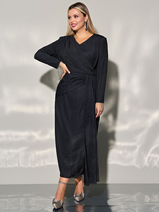 Платье Мирелла 0396-1амх черный кристалл - Aquarell фото 4