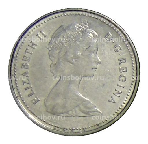 Монета 10 центов 1983 года Канада