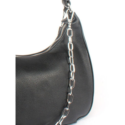 Сумка женская искусственная кожа FR-6620-1, 1отд+еврокарм, плечевой ремень, черный SALE 258368 - Adelia фото 4