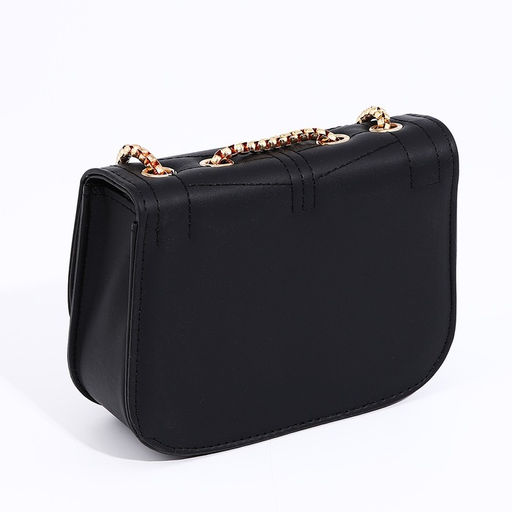 Сумка-мессенджер на застёжке, цвет чёрный - Simaland фото 4