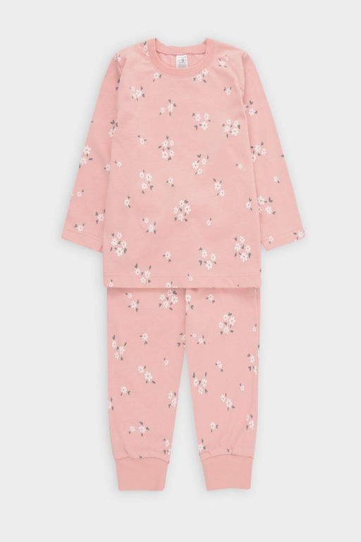 К 1561/дымчатая роза,ромашковое поле пижама д/дет яс