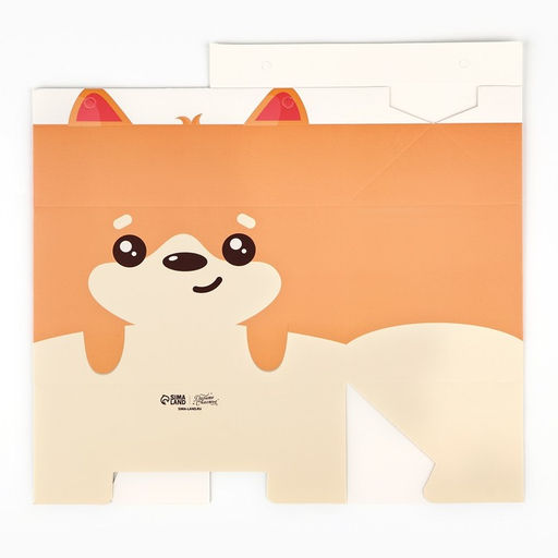 Цена за 2 шт. Коробка для сладостей «Пёсик», 10 х 18 х 14 см