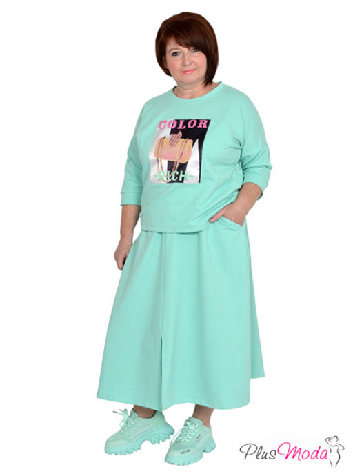 Туника Модель №885 размеры 44-84 - Plusmoda фото 14