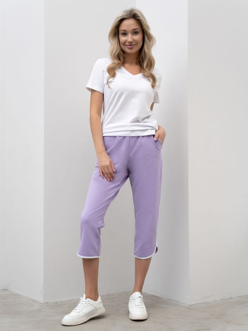 Бриджи жен.арт.1221-3,сиреневые - Binita фото 3