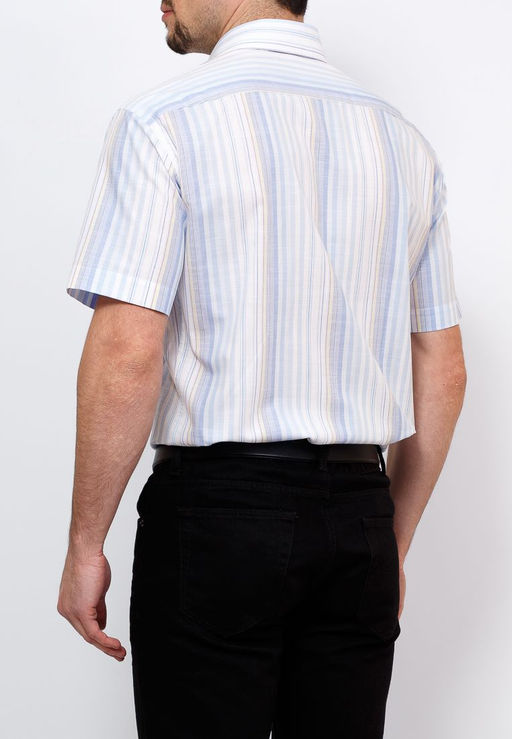 Сорочка мужская короткий рукав GREG 121/101/402/Z/2  фото 3