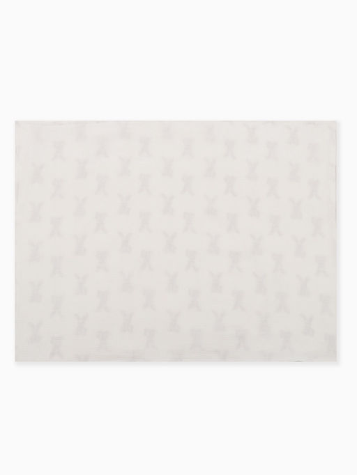 Покрывало Крошка Я «Зайка» 100×130 см, муслин, 4 слоя, хлопок 100%