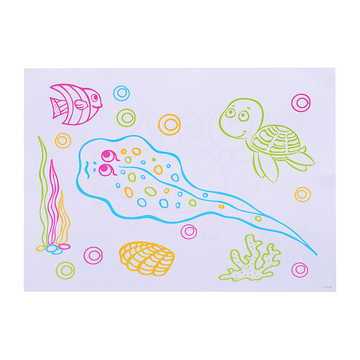 Доска для рисования "Единорог 3D" в коробке