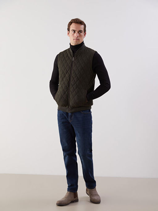 Standart Kal?p Kolej Yaka Erkek Yelek