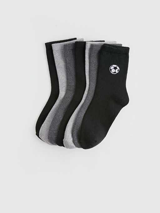 Desenli Erkek ?ocuk Soket ?orap 7li - Waikiki фото 2