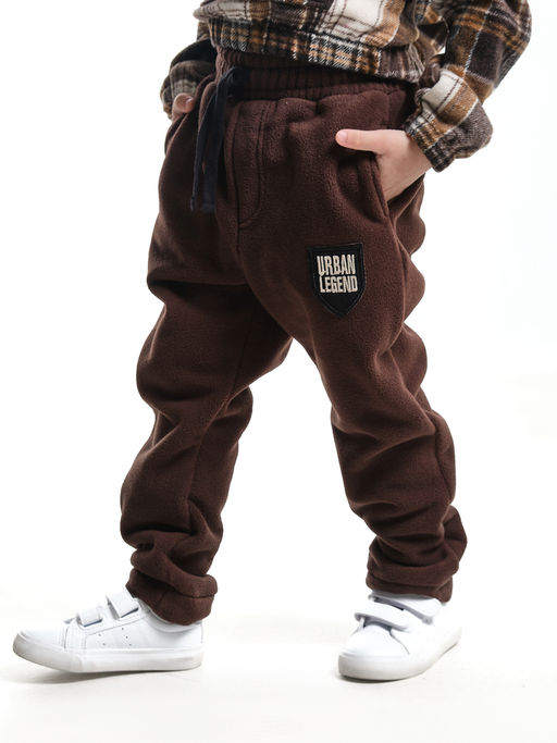 Брюки (флис) UD 7090 кофе - Mini maxi фото 4