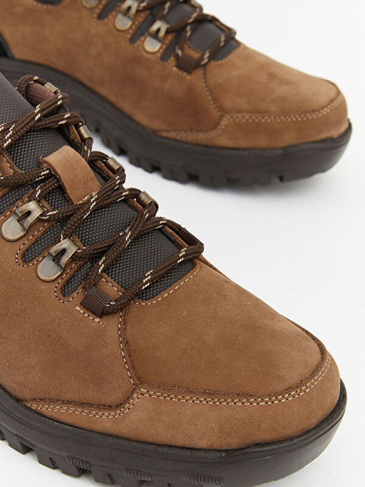 Ботинки мужские с эффектом замши