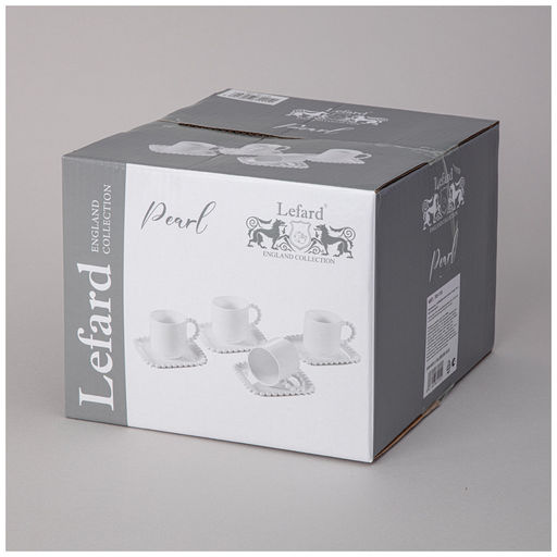 ЧАЙНЫЙ НАБОР LEFARD PEARL НА 4 ПЕР. 8 ПР. 7,5*10,5*8 СМ 220 МЛ  фото 4