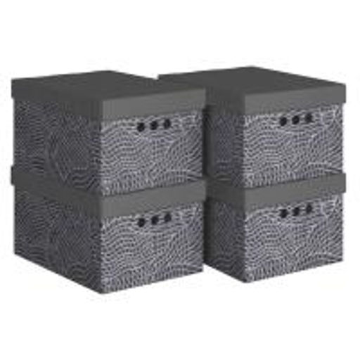 VAL MN-BC-4S Короба картонные, 25*33*18.5 см, набор 4 шт., MONET NIGHT, шт