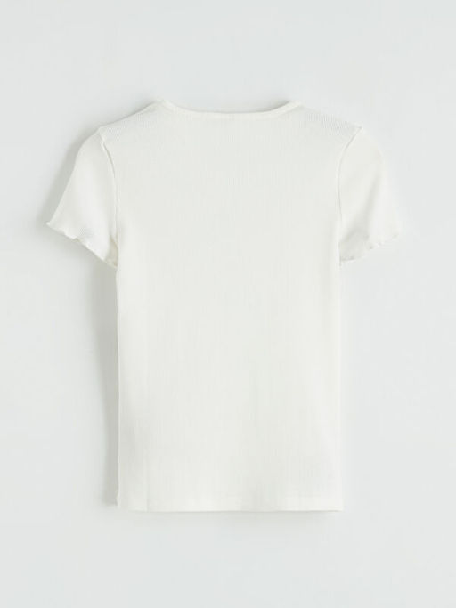 Fiyonk Bask?l? K?z ?ocuk Ti??rt