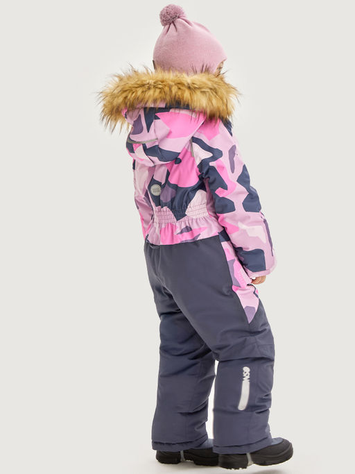 Комбинезон 8з1025 розовый/графит