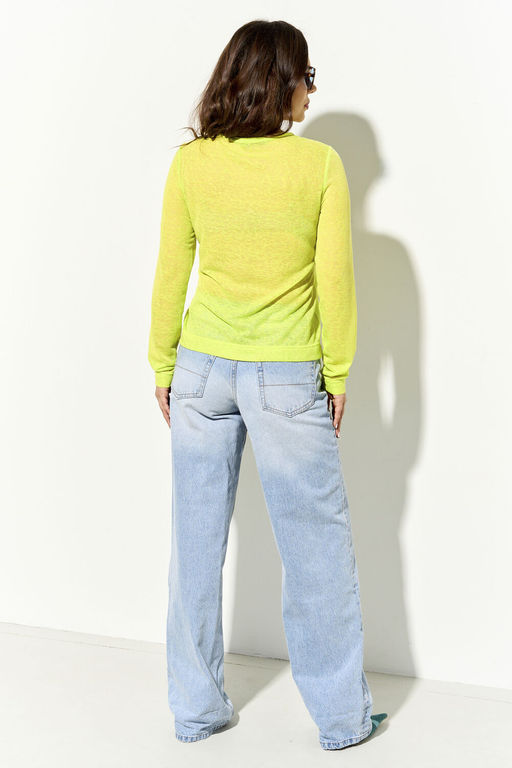 Джемпер Foxy Fox 1807 лимонный фото 2