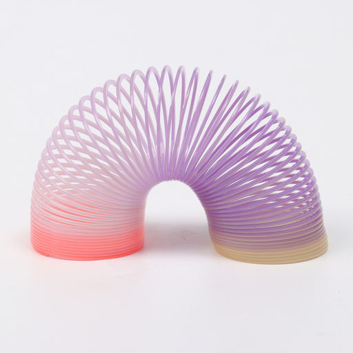 Цена за 12 шт. Пружинка радуга Спиралька, цвета МИКС - Simaland фото 3