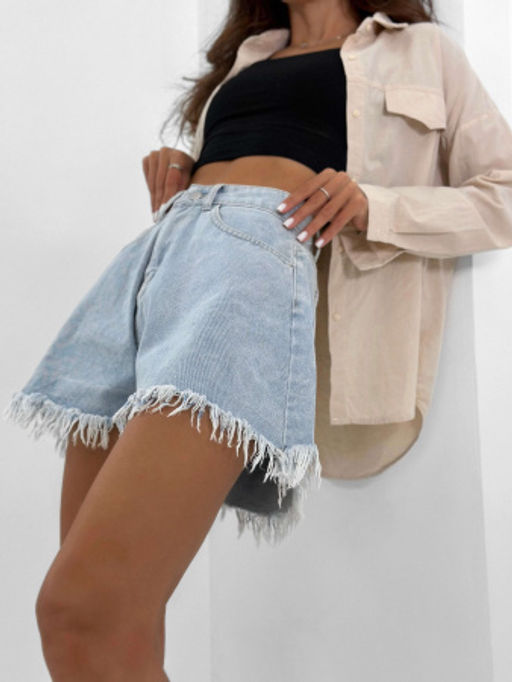 Шорты Лавр (голубой) - Nadi bordo фото 2