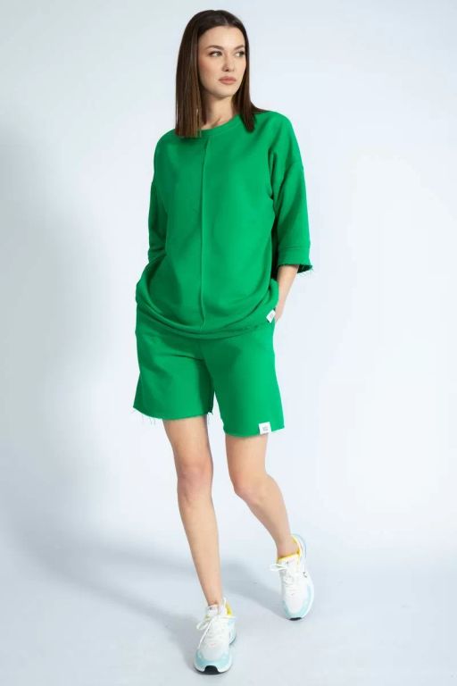 Костюм шорты свитшот 40194018 - Kivviwear фото 6